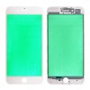 Geam Sticla iPhone 7 Plus + Rama + Polarizator Alb Premium