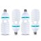 Set 4 becuri foto,lumina alba,rece,putere 150W,intensitate 5500k,soclu E27