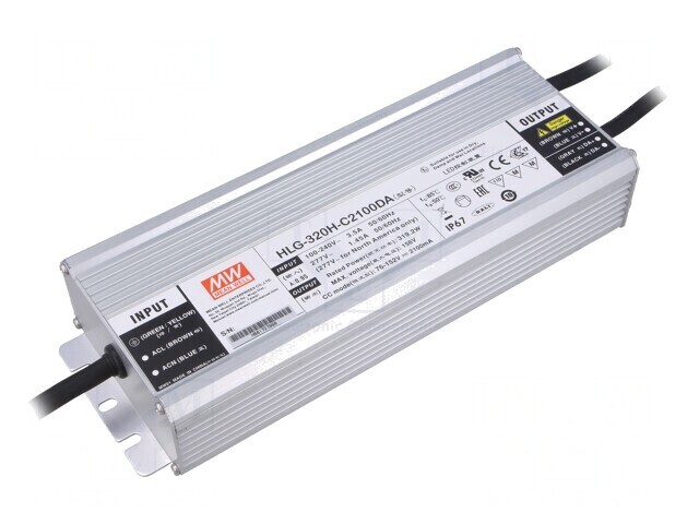Alimentator LED 320W DALI 76-152VDC