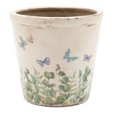 Ghiveci flori ceramica multicolora Summer &Oslash; 12x11 cm