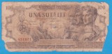 (7) BANCNOTA ROMANIA - 100 LEI 1947 (27 AUGUST 1947)