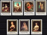 UNGARIA 1983, Arta, Pictura, Aniversari, 500 de ani - Raffael, serie neuzata