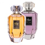 Cumpara ieftin Pachet 2 parfumuri, Louis Varel She 100 ml si Louis Varel She In Love 100 ml
