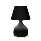 Cumpara ieftin Veioza PWL-1068, E27 negru, 22x32 cm