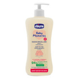 Sampon si gel de dus micelar dermatologic Baby Moments Sensitive, 500 ml, +0 luni, Chicco