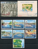 1977 , Lp 948 , Lp 949 , Lp 950 , Navigatia europeana pe Dunare , serie , colita dantelata si nedantelata , MNH