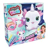 Jucarie de plus de colorat, Airbrush Plush, Light Up, Axoloti