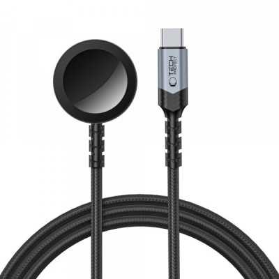 Cablu Incarcare Tech-Protect MC01 Ultraboost pentru Apple Watch Series, Negru foto