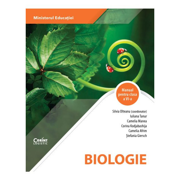 Biologie manual pentru clasa a VI-a Editia 2023 - Silvia Olteanu