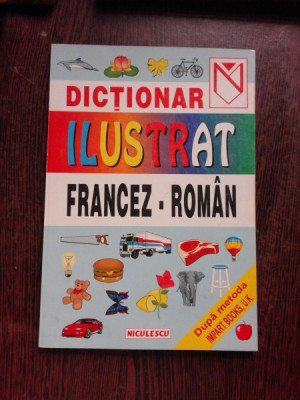 DICTIONAR ILUSTRAT FRANCEZ ROMAN foto