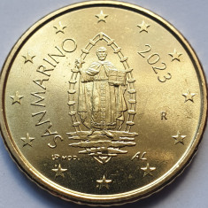 50 euro cents 2023 San Marino, unc, km#560