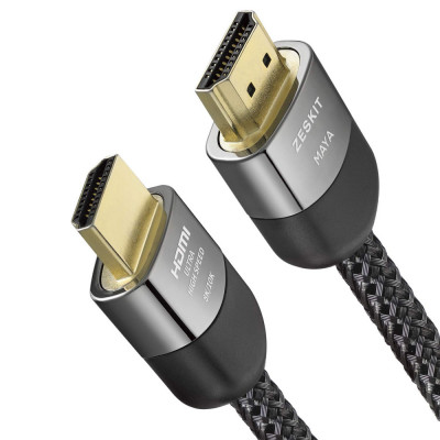 Cablu HDMI de viteză ultra mare certificat Zkit Maya 8K 48Gbps 4K120 8K60 144Hz foto