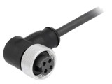 Conector HARTING 7/8 mufă 4 pini 90&deg; cu cablu 10m
