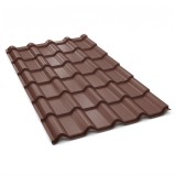 Tigla metalica Bilka Balcanic, maro mat (RAL 8017), 2230 x 1180 x 0.5 mm