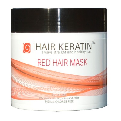 Masca Coloranta Rosie Ihair Keratin 500ml foto
