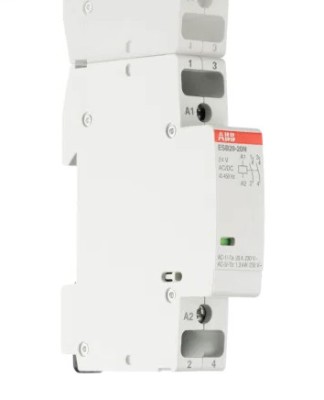 Contactor 2-polar 20A 24VAC/DC NO foto