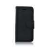 Husa Flip Fancy Neagra Lenovo A369i / A369, Protectie Premium