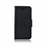 Husa Flip Fancy Neagra Lenovo A369i / A369, Protectie Premium