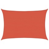 Cumpara ieftin Panza parasolar, caramiziu, 5x7 m, HDPE, 160 g/m&sup2;