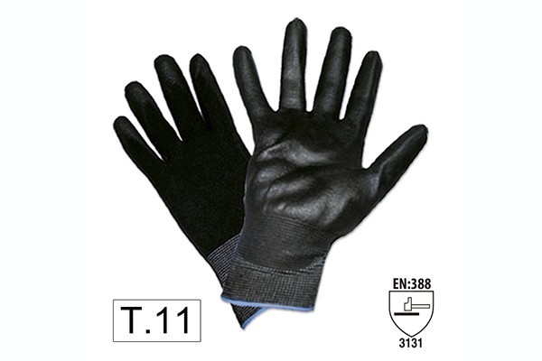 MANUSI DE LUCRU CU PALMA INTARITA DE POLIURETAN T.11
