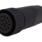 Conector circular IP67, 17 pini