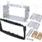 Rama adaptoare Kia, 2 DIN, neagra, PER.PIC. - MA39017/T+KIT