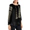 Bluza dama 025 negru/auriu , marimea 2XL