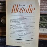 Revista de Filosofie - Nr. 2 Martie-Aprilie 1993