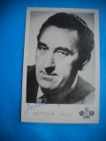 HOPCT 1577 GOTTLOB FRICK -GERMANIA -ACTORI/ARTISTI-AUTOGRAF-CIRCULATA
