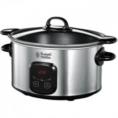 Slow cooker Russell Hobbs Maxicook 22750-56, 200 W, 6 l, Argintiu