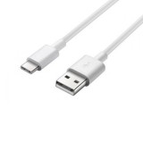 Cablu date si incarcare rapida TarTek, USB Type C, 5A compatibil Samsung, Xiaomi, Huawei, 2m, alb