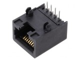 ModJack RA LoPro Flagls 50SAu 8/8, MOLEX