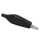 Clema crocodil mare negru 44mm 5A, Oem