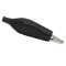 Clema crocodil mare negru 44mm 5A