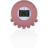 Zopa Silicone Digital Thermometer 2in1 termometru digital pentru cadă Old Pink 1 buc
