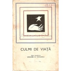 Culmi De Viata. Lecturi Morale De Altadata 1969