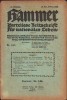 HST Z279 Revista protonazistă Hammer 442/1920