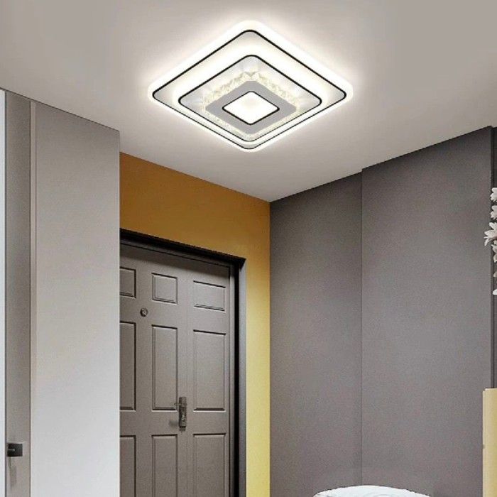 Lustra LED cu cristal ARABELA 35W, lumina Rece/Calda/Neutra, Alb ModernLight Concept
