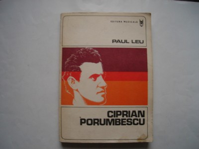 Ciprian Porumbescu - Paul Leu (cu dedicatie din partea autorului) foto