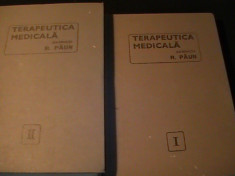 TERAPEUTICA MEDICALA-R. PAUN- 3 VOL-1=359 PG A 4- 2=582 PG A 4- 3=636 PG A 4- foto