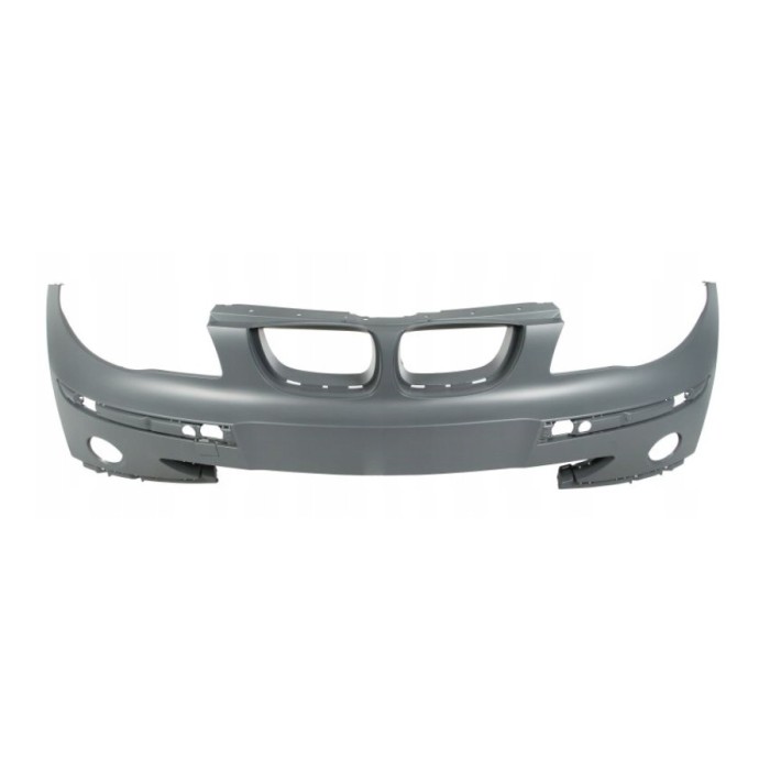 Bara fata BMW Seria 1 (E81/E82/E87/E88), 09.2004-10.2013, JLine, grunduit, de vopsit; cu gauri lampa ceata,