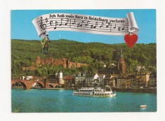SG11- Carte Postala - Germania- Heidelberg, partie am Neckar, necirculata