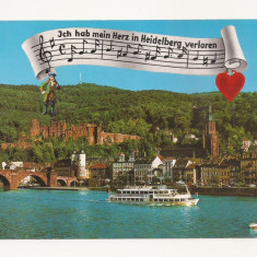 SG11- Carte Postala - Germania- Heidelberg, partie am Neckar, necirculata