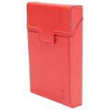 Husa din piele rosie pentru pachet de tigari slim P27 Breckner