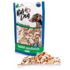 Kid Dog Mini sandwich cu iepure 80 g foto