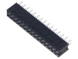Conector SAMTEC şiruri pini soclu tată PIN 30 drept 2,54mm THT 2x15