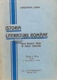 Istoria literaturii romane - 1939 - Constantin Loghin (K126)