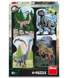 Puzzle pentru Copii Jurassic World 4X54 Piese