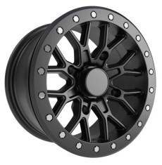 JANTA ATV CU BEADLOCK NEGRU MAT 12X7 4/110 OFFSET 4+3 / ET +10 PENTRU ATV CFMOTO