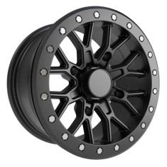 JANTA ATV CU BEADLOCK NEGRU MAT 12X7 4/110 OFFSET 4+3 / ET +10 PENTRU ATV CFMOTO